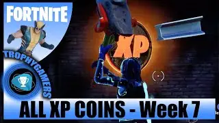 Fortnite - All XP Coins Locations Week 7 Chapter 2 Season 4