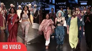 Malavika Mohanan's Grand Show | Lakme Fashion Week 2019 | Day 02 #LFW2019