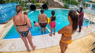 Dark Slide: Black Hole Slide Water Slide at Waterhill  Water Park in Antalya 💦