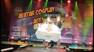 Aang & Katara cosplay act - Heroes Dutch Comic Con 2024