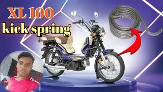 Tvs xl 100cc kick spring easy fitting