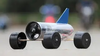 How to make a Car - Powered Car - Very Simple Car