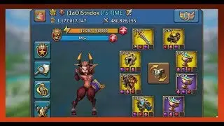 My Brand New 1 BILLION MIGHT Account | Lords Mobile