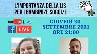 L'importanza della LIS per i bambini/e sordi/e