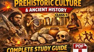 Prehistoric culture - Ancient History || Full topic - UPSC, SSC, State PCS #prehistory #history #gk2