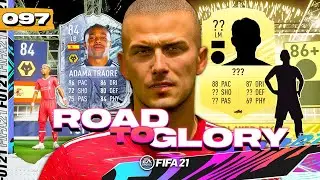 FIFA 21 ROAD TO GLORY #97 - GUARANTEED WALKOUT SBC & FUT FREEZE ADAMA!!