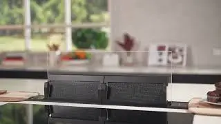Product Review: Bosch Series 8 Accentline 80cm Downdraft Ventilation Rangehood Clear Glass DDW88MM66