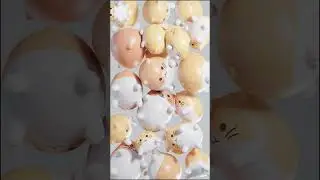 Bach J.S. - Kawaii Kitten Balloons Reactive 3D Animation #piano #classicalmusic #kawaii #art #bach