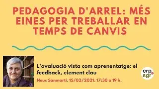 Neus Sanmartí. Conferència 