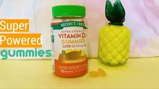 In Hand Review of Nature's Truth Vitamin D3 Gummies 2000 IU | Pineapple Flavor