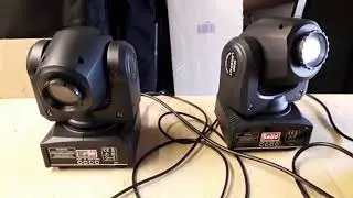 Quick and dirty video of Lampwin Lixada Mini LED Spot master slave problems resolved.
