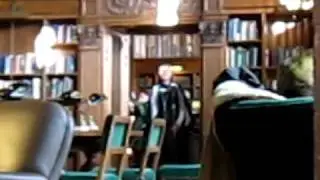 Dartmouth College Marching Band through Tower Room