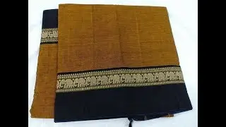 Mercerised Elephant Silk Border Cotton Sarees || Beautiful Aura Pure Silk Cotton Sarees