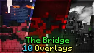 Top 10 Overlay De THE BRIDGE FANT&Aacute;STICAS Para Minecraft PVP! Bedrock 1.21 e Java 1.8.9