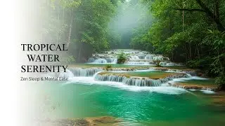 Relaxing Forest Ambience with Gentle Water Flow for Sleep Study Meditation and Inner Peace
