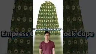 Empress Cixi&rsquo;s Peacock Cape #chineseculture #learnchinese #capes #clothing #chinesenovel #arts