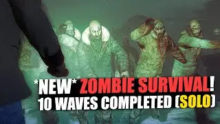 GTA 5 Online New Zombie Survival In North Yankton!, 10 Waves Completed, Solo