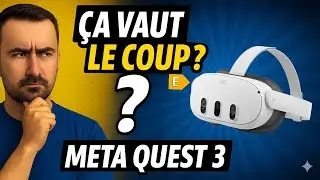 Meta Quest 3 (512 Go)🔥 La Réalité Mixte la Plus Puissante | Cinéma, Jeux et Entraînement à la Maison