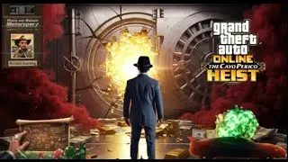 Grinding GTA online for 1M - Cayo Perico and Diamond Casino(GTA Online Live)