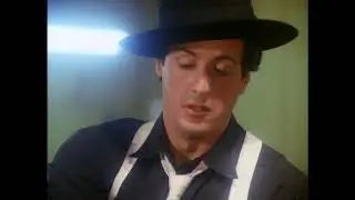 Sylvester Stallone getting beat up in Death Race 2000