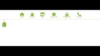 Animated Navigation Bar using HTML,CSS and JavaScript