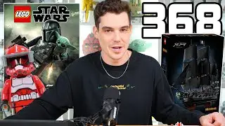 LEGO Star Wars FIXED COMMANDER FOX? LEGO 2025 BLACK PEARL! Mandalorian Movie Sets! | ASK MandR 368