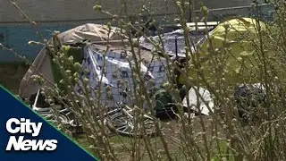 City of Edmonton reveals homeless encampment strategy