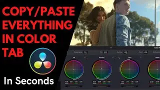 Davinci Resolve - Copy Everything Inside the Color Tab