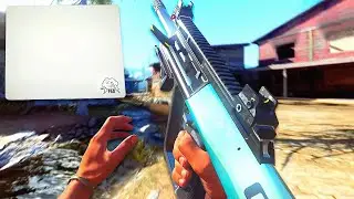 search and destroy with a glass mousepad