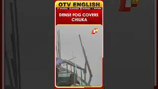 Dense Fog Covers Chilika Lake In Odisha