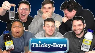 Мы пробуем продукцию Thick-It *Рвота* / Придирчивые мальчики