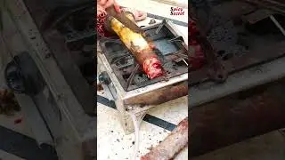 Beef Trotters Cutting And Cleaning By Spicy Secret #shorts