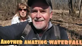 Hike to another amazing waterfall in Ohio / Hemlock Falls /