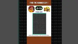 Number Puzzle: #shorts #numberpuzzle #findthenumber #wondersofwisdom #shortsviral #shortsfeed #viral