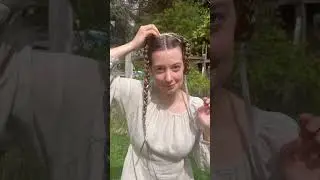 Medieval Braids tutorial #medieval #hairtutorial #fantasy #braidtutorial