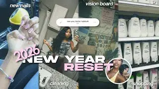 НОВОГОДНЯЯ ПЕРЕЗАГРУЗКА 2026🩷| Новый год, лучшие привычки! Доска визуализации, уборка, покупки, н...