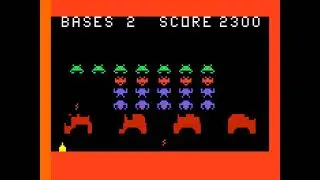 Space Invaders (pro) - (1979) - Bally Astrocade - gameplay