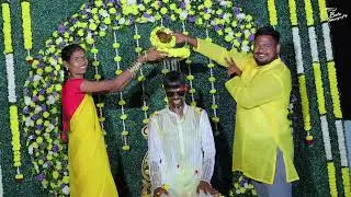 Naveen_Groom || Best Haldi Celebrations || Cinematic Video || #groom  #mangalasnanam #wedding