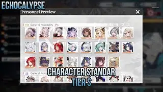 Character Standar yang masih Worth itu dipakai Pemula sampai End Game - Echocalypse