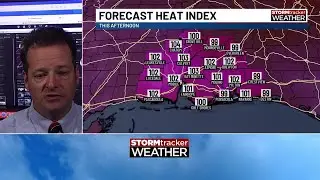 Heat index hitting triple digits