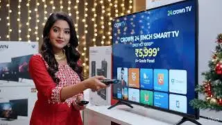 24 INCH CROWN SMART TV #crowntv #crownledtv 