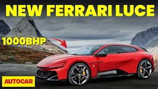 FERRARI LUCE: Full details on 1000bhp EV with radical interior designed by iPhone creator