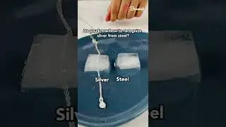 Do you know how to recognize silver from steel #recognizing #silver #steel #trick