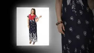 AV2 Women's Nighty  Blue