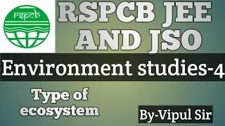 #RSPCB #JEE#JSO Environment studies - 4