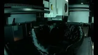 Silver Eye Raven 3d print Timelapse