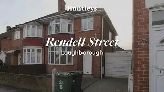 3 Bed House To Let Rendell Street, Loughborough (Full Walkthrough) 🏠