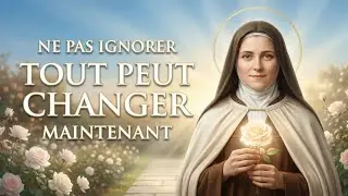 ❤️ PRIÈRE À SAINTE THÉRÈSE ⚠️ ELLE T’A APPELÉ, ÉCOUTE JUSQU’À LA FIN