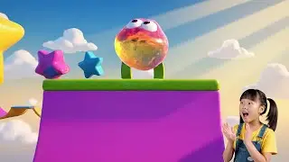 Fall Guys Jelly Runner Slipped on the Great Slide | Kids Songs & Nursery Rhymes