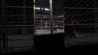 CM Punk and Damien Priest help Rey Mysterio whip Dominik Mysterio at WWE Live Event 12/28/24 #wwe